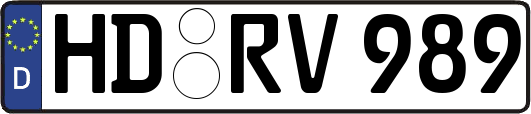 HD-RV989