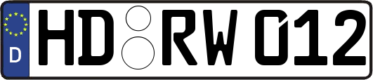 HD-RW012
