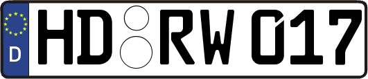 HD-RW017