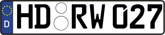HD-RW027