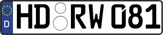 HD-RW081