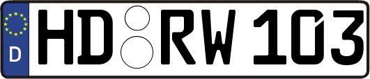 HD-RW103