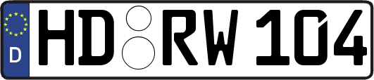 HD-RW104
