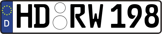 HD-RW198