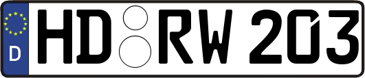 HD-RW203