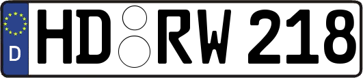 HD-RW218
