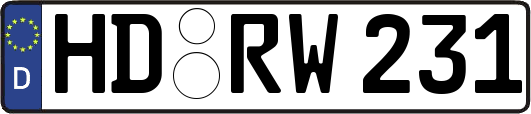 HD-RW231