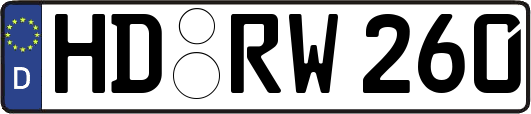 HD-RW260