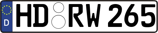 HD-RW265