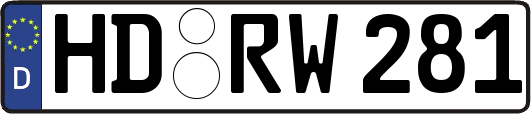 HD-RW281