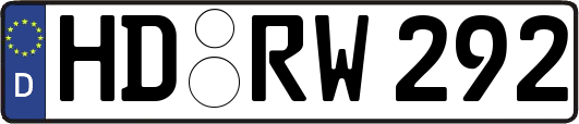 HD-RW292
