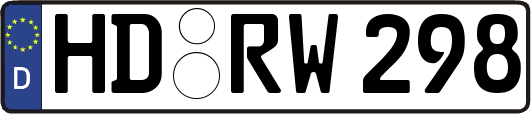 HD-RW298