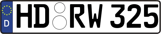 HD-RW325
