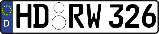 HD-RW326
