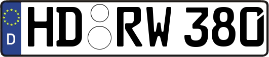 HD-RW380
