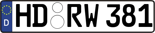 HD-RW381
