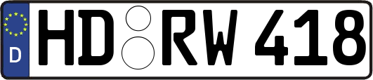 HD-RW418