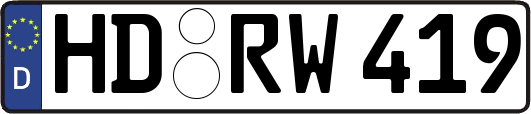HD-RW419