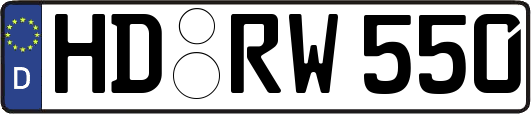 HD-RW550