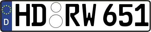 HD-RW651