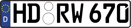 HD-RW670