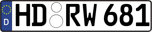 HD-RW681