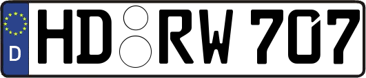 HD-RW707