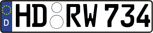 HD-RW734
