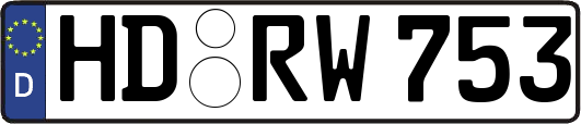 HD-RW753