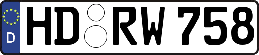 HD-RW758