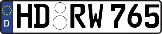 HD-RW765