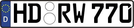HD-RW770