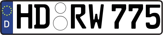HD-RW775