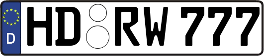 HD-RW777