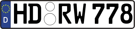 HD-RW778
