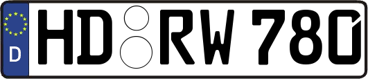 HD-RW780