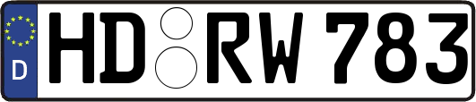 HD-RW783