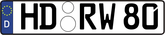 HD-RW80