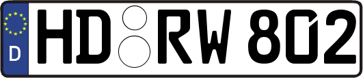 HD-RW802