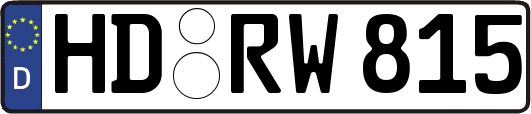 HD-RW815