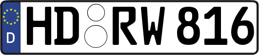 HD-RW816