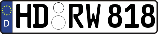 HD-RW818