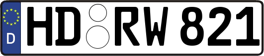 HD-RW821