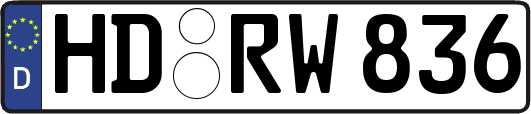 HD-RW836