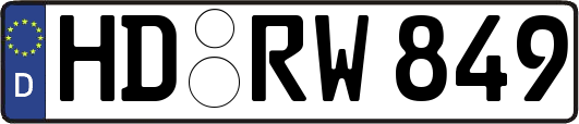 HD-RW849