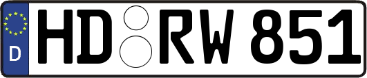 HD-RW851