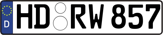 HD-RW857