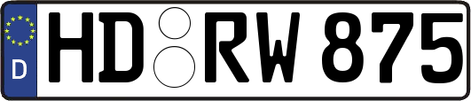 HD-RW875