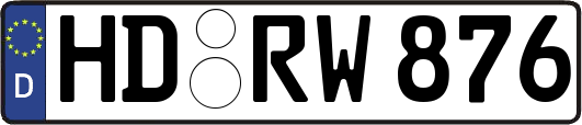 HD-RW876