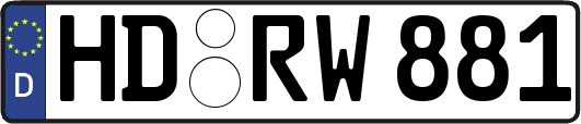 HD-RW881